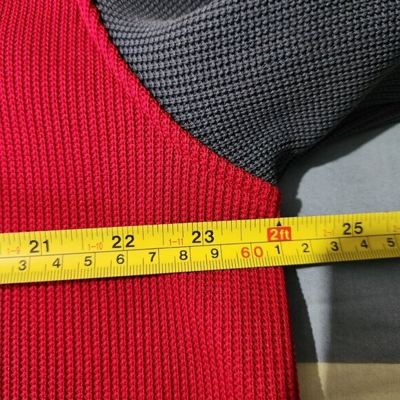 San Fransisco 49ers Coat Sweater Jacket Men's Size LG Full Zip Up with Pockets - Picture 9 of 15